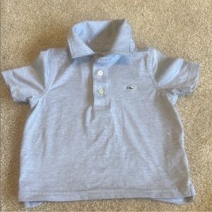 Vineyard Vines Light Blue stripe Kids Polo Shirt